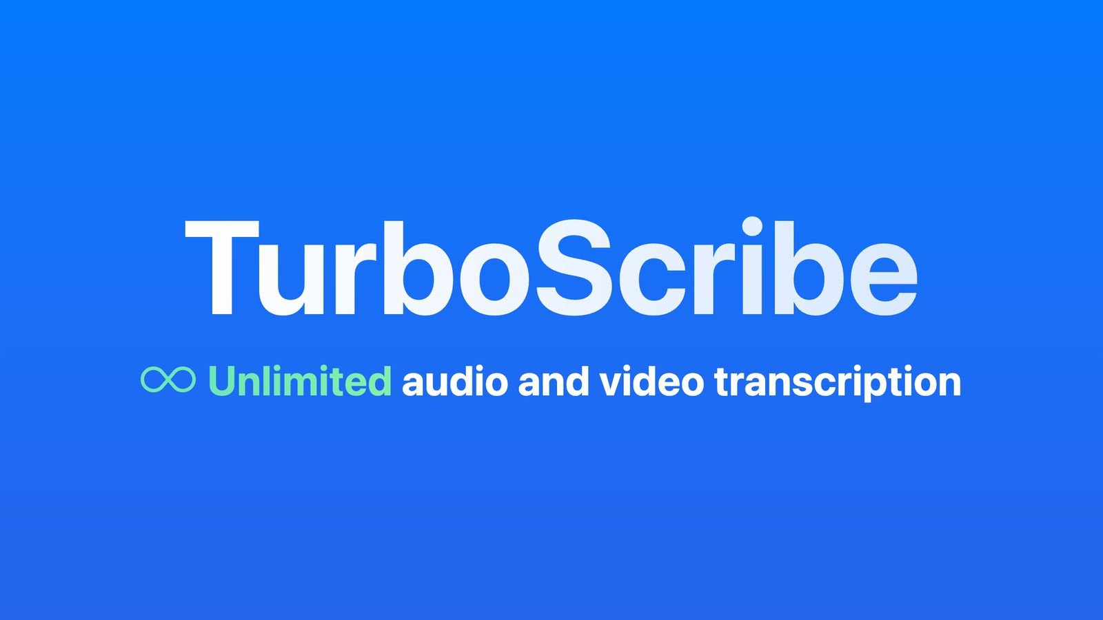 TURBOSCRIBE AI